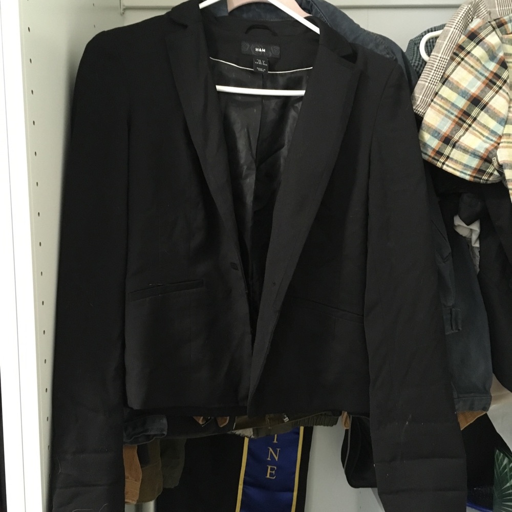 H&M black blazer